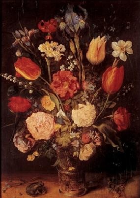 Jan Brueghel the Younger - Vase with Flowers Reproducere