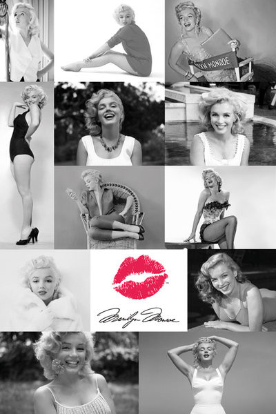 Marilyn Monroe - Tiles Poster