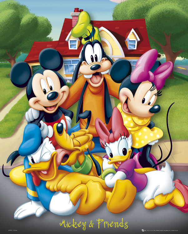 Mickey Mouse And Friends Poster și Tablou Europosters Ro