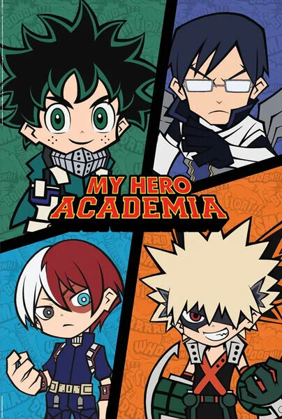 Poster My Hero Academia - Chibi