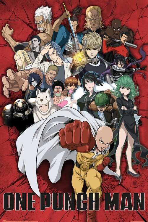 Poster One Punch Man - Heroes