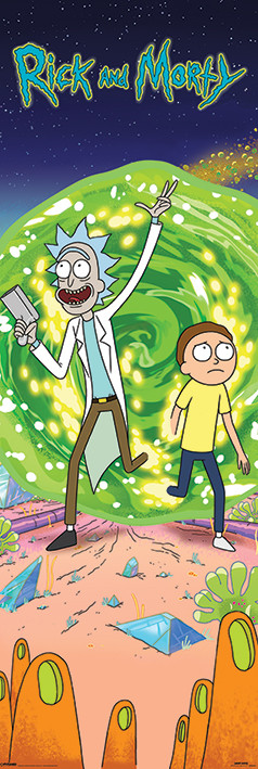 Poster Rick and Morty - Portal
