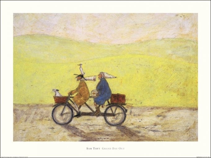 Sam Toft - Grand Day Out Reproducere