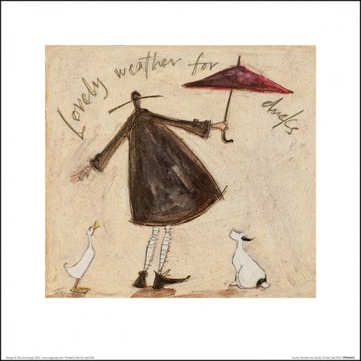 Sam Toft - Lovely Weather For Ducks Reproducere