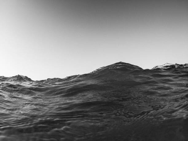 Poster Scenic view of sea against a clear sky