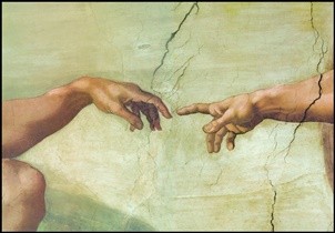 The Creation of Adam (Part) Reproducere