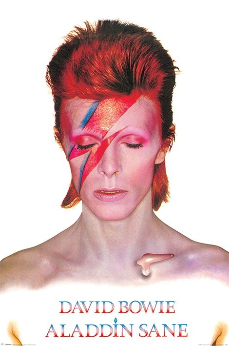 Poster David Bowie - Aladdin Sane