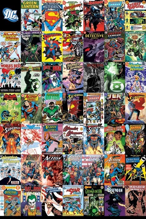Poster DC COMICS - montage