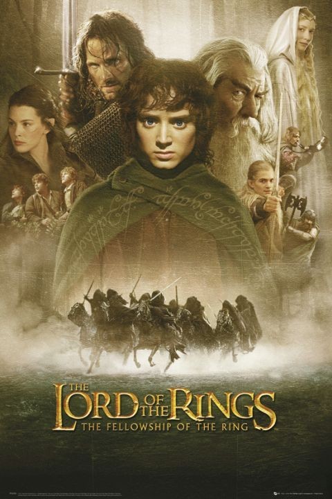 Poster LORD OF THE RINGS - fellowship