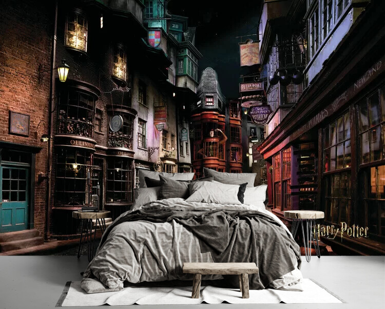 Papier peint Harry Potter - Diagon Alley