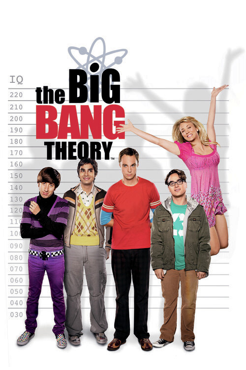 La théorie du Big Bang - Indicateur de QI Poster Mural XXL