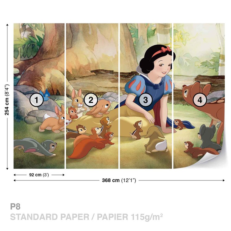 Princesses Disney Blanche Neige Poster Mural Papier Peint Acheter Le Sur Europosters Fr