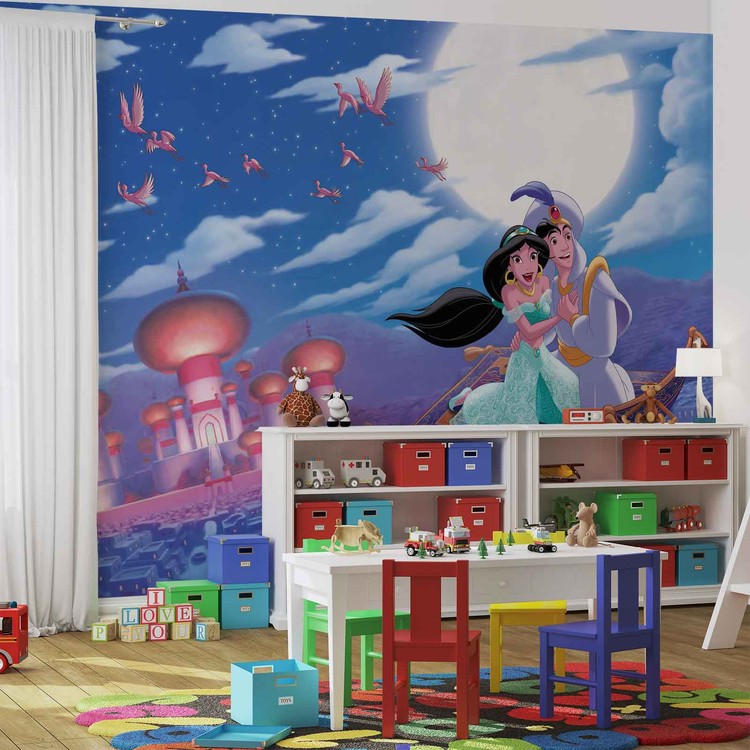 Princesses Disney  Jasmine Aladin Poster  Mural  Papier 