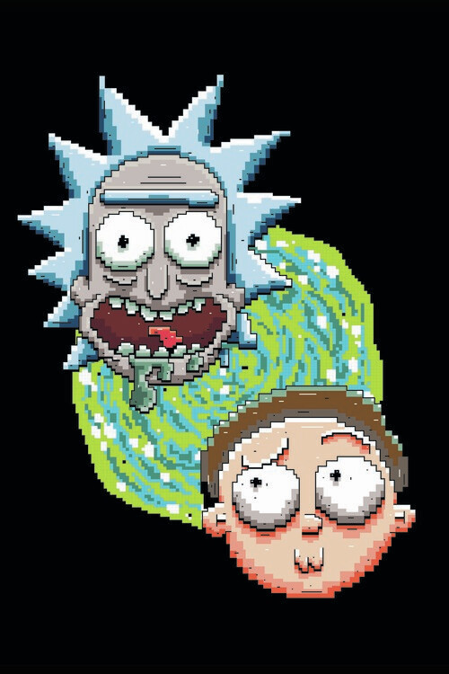 Rick and Morty - Iconic Duo Poster Mural XXL