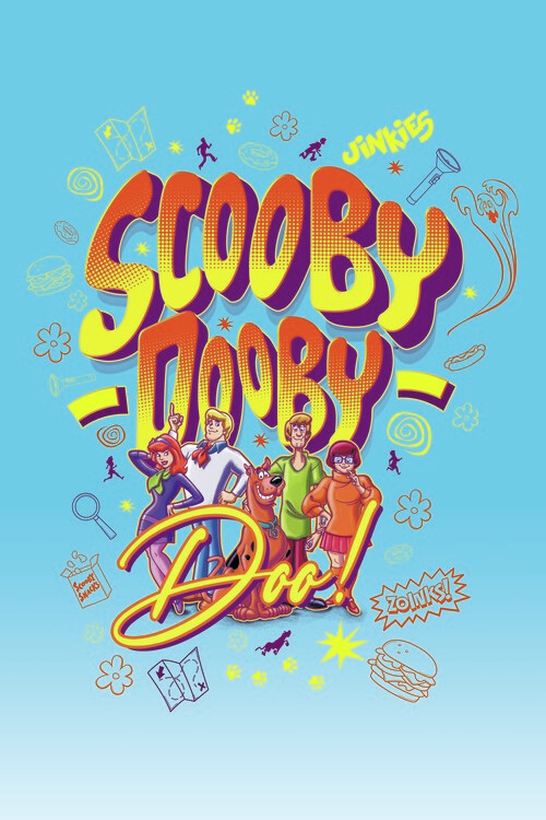 Papier peint Scooby Doo - Zoinks!
