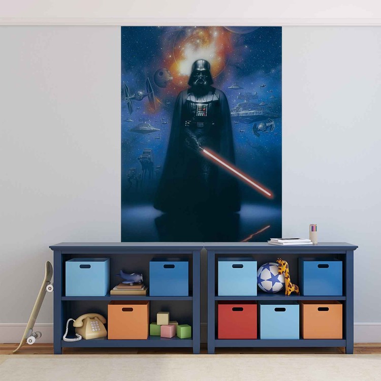 Sticker mural et vitrine Dark Vador star wars