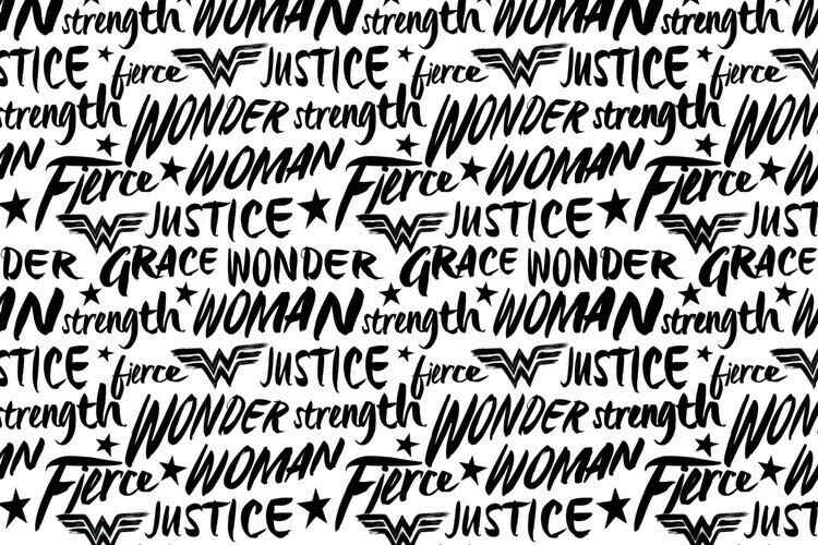 Papier peint Wonder Woman - Justice