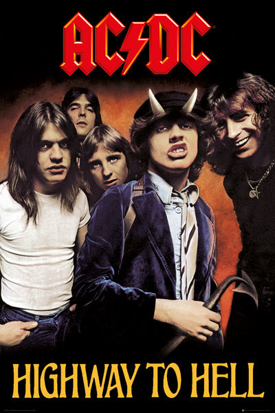 Póster AC/DC - Highway to Hell