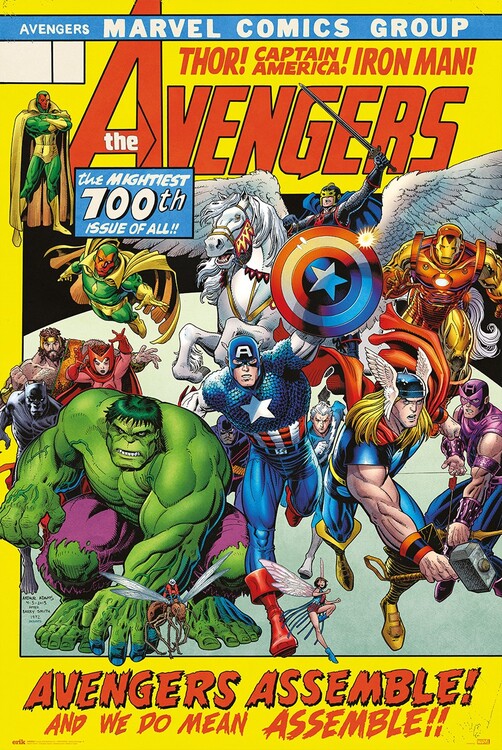 Póster Avengers - 100th Issue