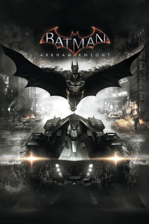 Poster Batman Arkham Knight - Batmobile