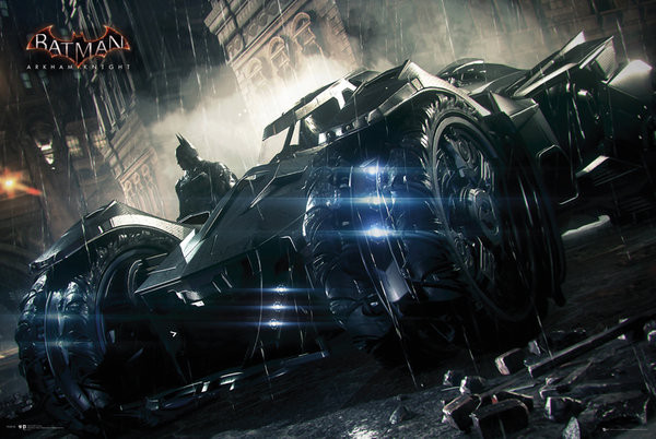 Batman Arkham Knight - Batmobile Póster, Lámina | Compra en 