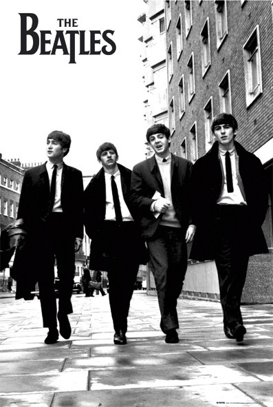 Плакат Beatles - in London