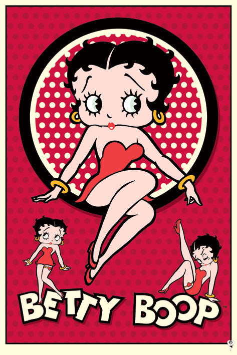 Poster BETTY BOOP - classic | Wall Art, Gifts & Merchandise | UKposters
