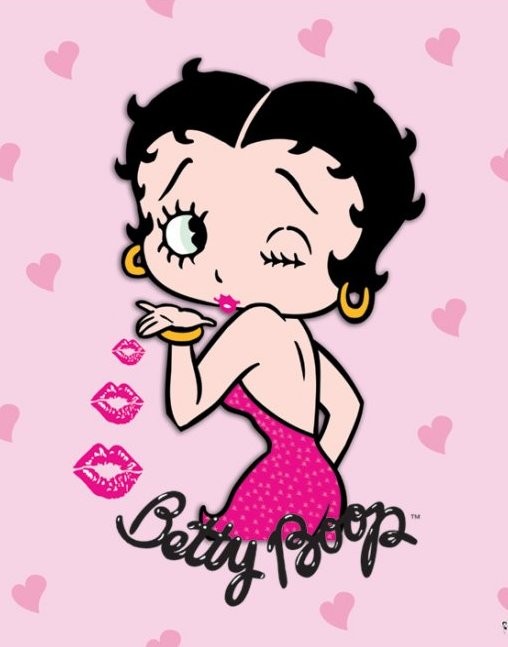 Betty Boop Kiss Póster Lámina Compra En Posters Es