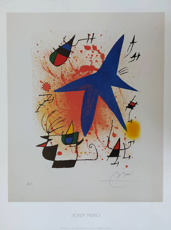Blue Star, 1972 Kunstdruck