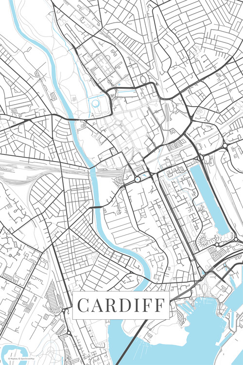 Behang Cardiff white