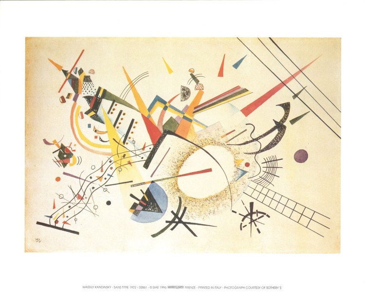 Composition 1922 Kunstdruck