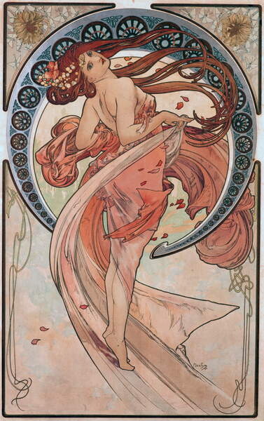 Poster Dance (Rose), 1898