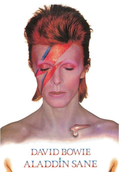Poster David Bowie - Aladdin Sane