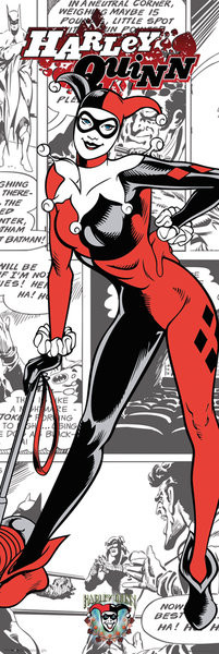 alfiler factor blanco DC Comics - Harley Quinn Comic Póster, Lámina | Compra en Posters.es