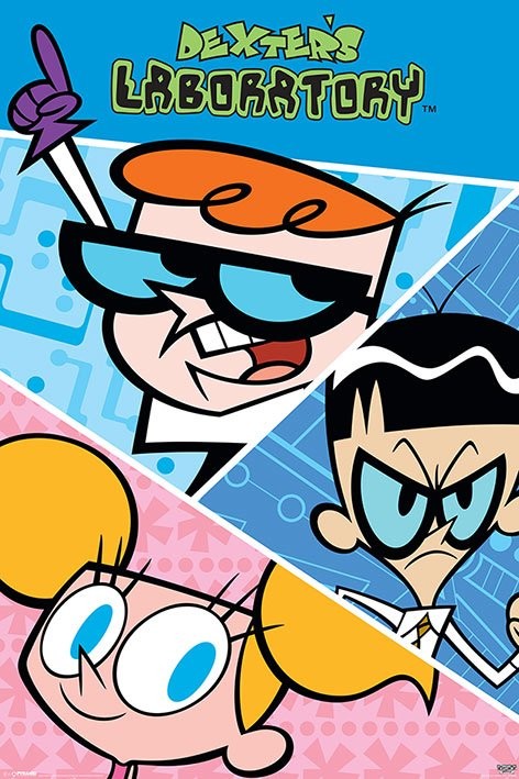 Poster DEXTERS LABORATORY - characters | Wall Art, Gifts & Merchandise |  UKposters