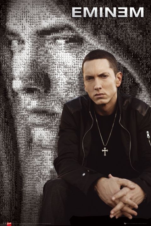 Poster Eminem - mosaic | Wall Art, Gifts & Merchandise | UKposters