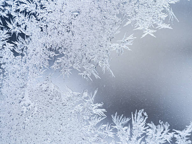 Póster Frosted glass texture background