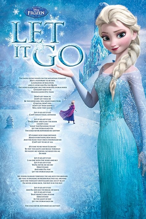 Admitir cigarrillo En riesgo Frozen, el reino del hielo - Let It Go Póster, Lámina | Compra en Posters.es