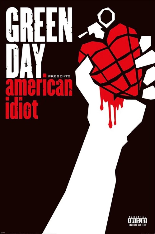 Poster Green Day - American Idiot Album