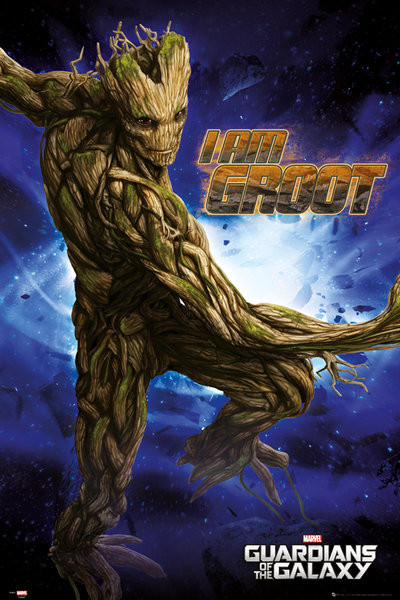 jogger boiler opzettelijk Guardians Of The Galaxy - Groot poster | Grote posters | Europosters