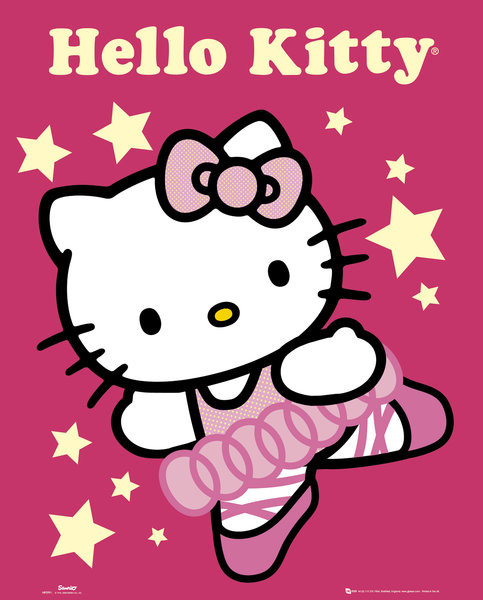 https://static.posters.cz/image/750/posters/hello-kitty-ballerina-i15597.jpg