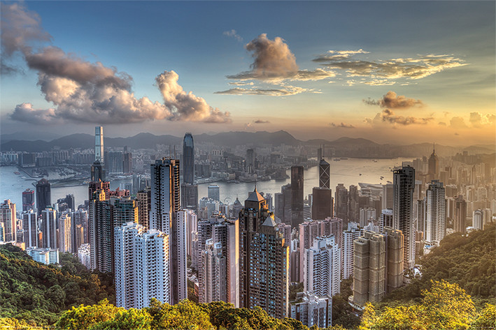 Poster Hong Kong - Victoria Peak | Wall Art | 3+1 FREE | UKposters