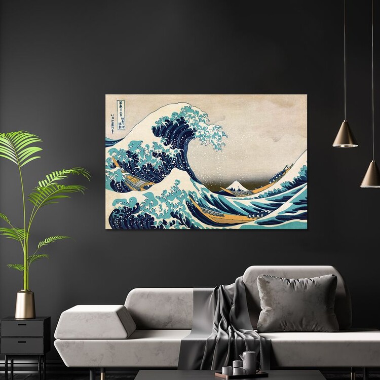 Плакат Kacušika Hokusai - The Great Wave off Kanagawa