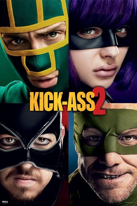 Плакат KICK ASS 2 - cast
