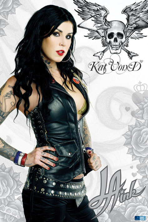  Ink - Kat Von D Tattoo Póster, Lámina | Compra en 