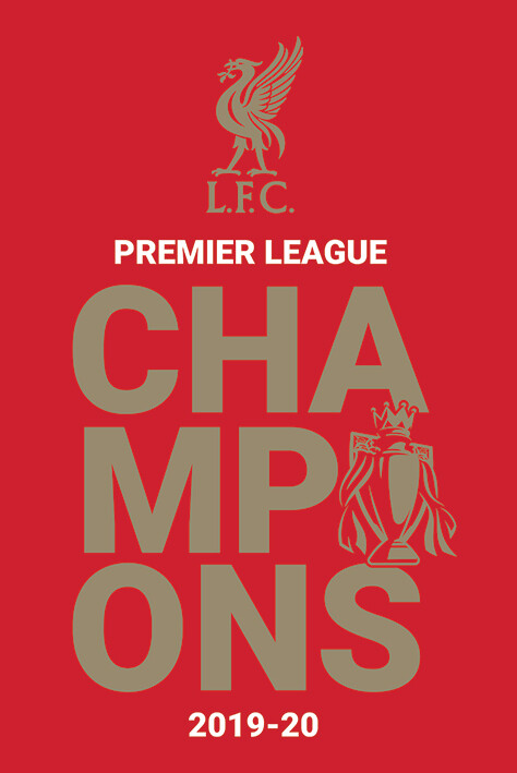 Liverpool - Champions 2019/20 Logo Póster, Lámina | Compra en Posters.es
