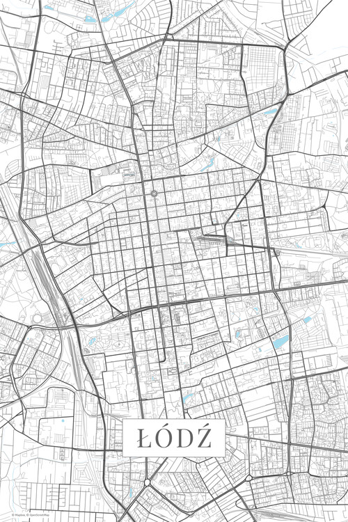 Behang Lodz white
