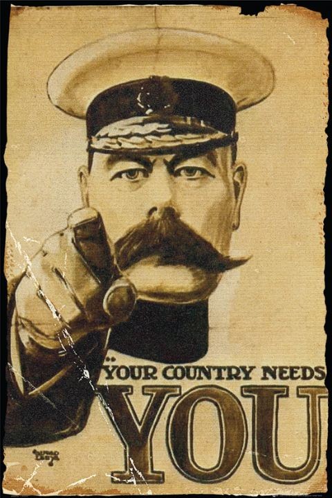 Lord Kitchener Your Country Needs You P Ster L Mina Compra En   Lord Kitchener Your Country Needs You I10119 