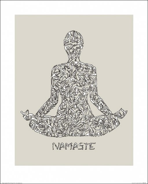 Louise Tate - Namaste Kunstdruck
