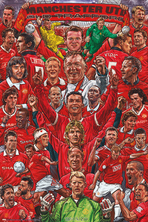 Poster Manchester United - Legends